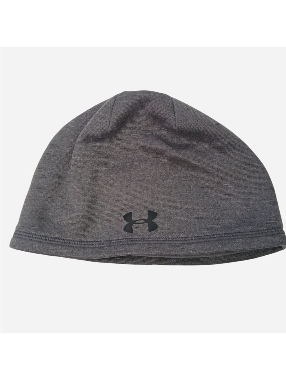 Under Armour Mens Storm Fleece Beanie Hat Grey Heather Athletic Cap ColdGear